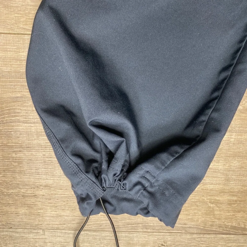 Nike Track Pants Mens Medium Black Dri-FIT Bungee Hem Athletic Training 377786